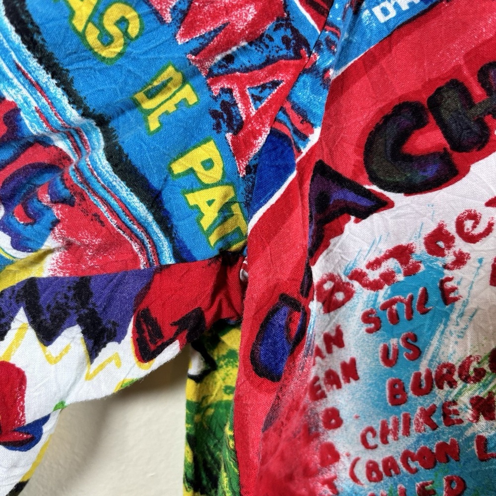 Vintage 90's RARE JAMS WORLD Ensenada Mexico Theme Skirt Skort Women's 30" Waist - Picture 7 of 8